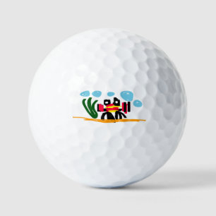 Crab joy golf balls