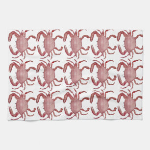 Crab kitchen towel