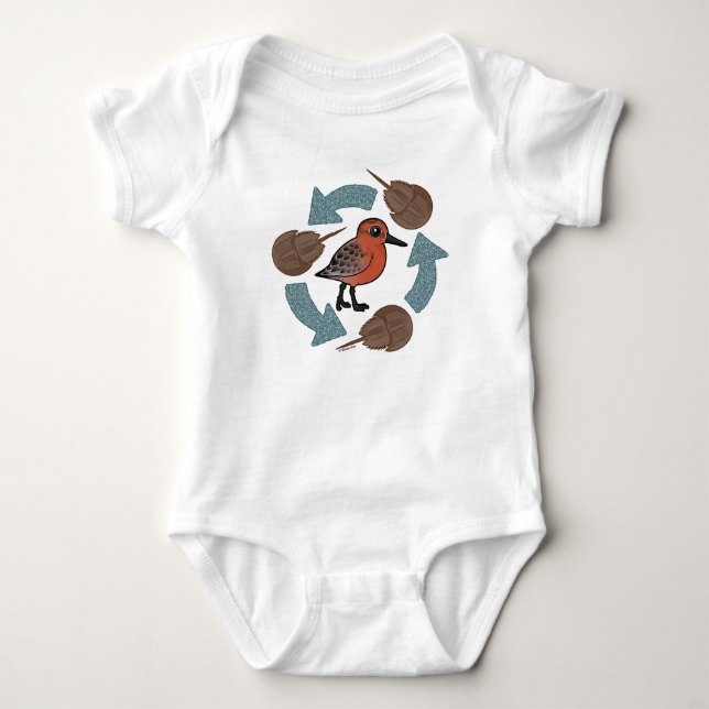 Crab-Knot Cycle T-Shirt (Front)