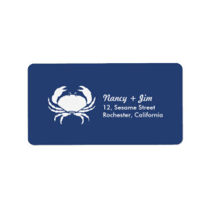Crab Label
