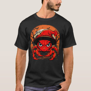 Crab Lover - Crab Halloween Spooky Ghost Costume S T-Shirt