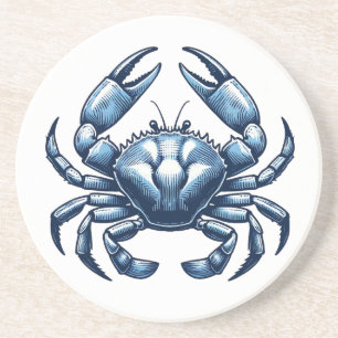 Crab Nautical Coaster
