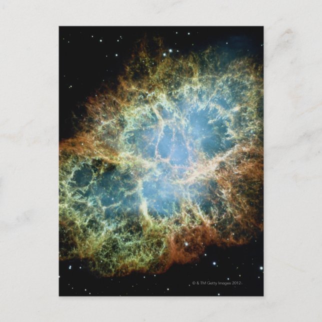 Crab Nebula 4 Postcard (Front)