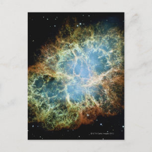 Crab Nebula 4 Postcard