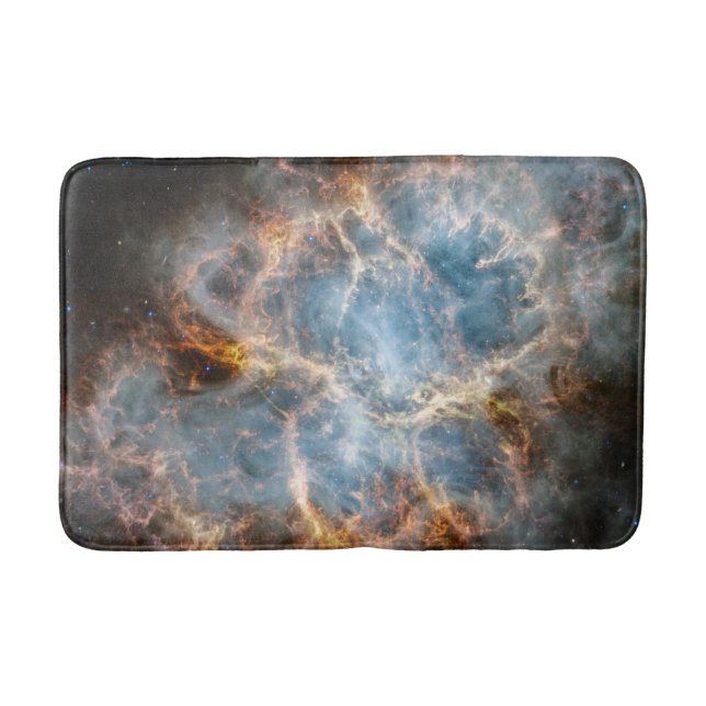 Crab Nebula Bath Mat (Front)