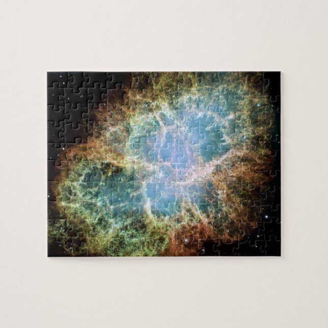Crab Nebula – Hubble Telescope Jigsaw Puzzle (Horizontal)
