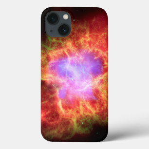 Crab Nebula in Space Via Hubble iPhone 13 Case