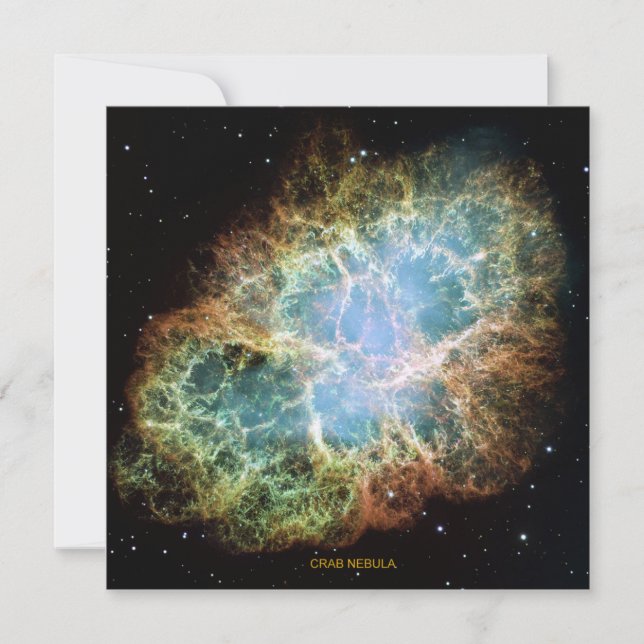 Crab Nebula Invitation (Front)