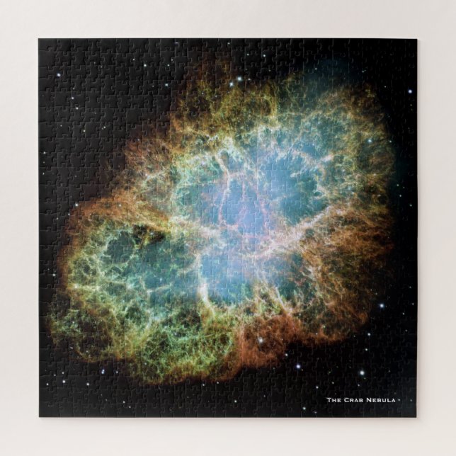 Crab Nebula Jigsaw Puzzle (Vertical)