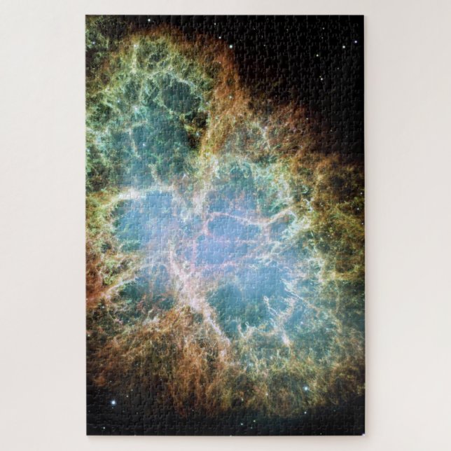 Crab nebula jigsaw puzzle (Vertical)