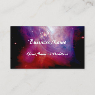 Crab Nebula NASA Business Card