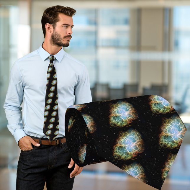 Crab Nebula Outer Space NASA Tie (Crab Nebula Outer Space NASA Neck Tie)