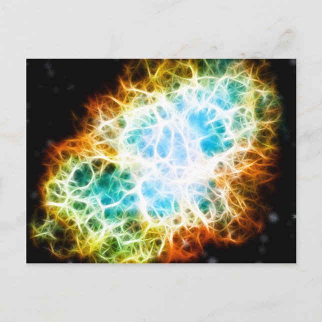 Crab Nebula Postcard (Front)