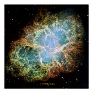 Crab Nebula Poster