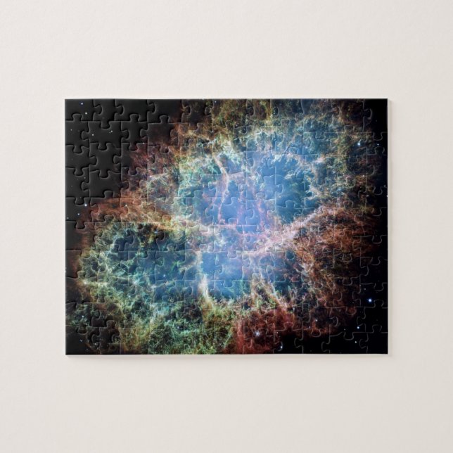 Crab Nebula Space NASA photo Jigsaw Puzzle (Horizontal)