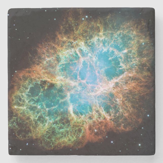 Crab Nebula Stone Coaster (Front)