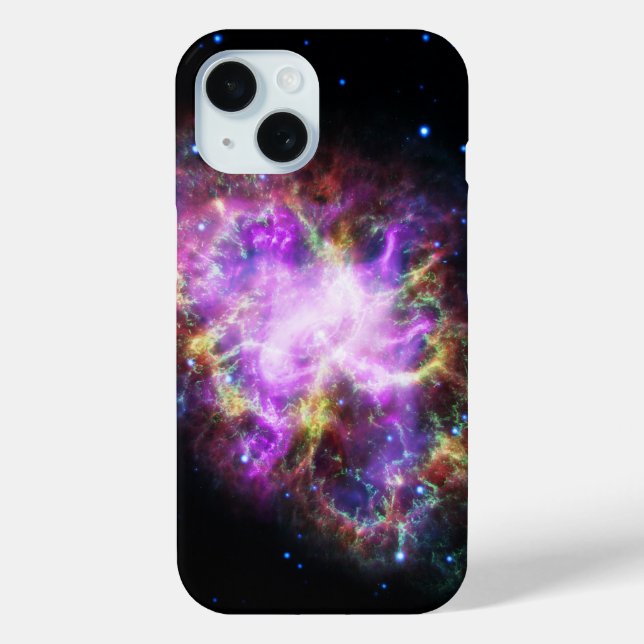 Crab Nebula Supernova Remnant Hubble Composite Case-Mate iPhone Case (Back)