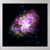 Crab Nebula Supernova Remnant Hubble Composite
