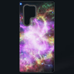 Crab Nebula Supernova Remnant Hubble Composite Samsung Galaxy Case<br><div class="desc">Journey through the Crab Nebula,  a dazzling supernova remnant! This image combines the power of five telescopes,  from radio waves to X-rays,  to unveil its wispy filaments,  hidden dust clouds,  and superheated core – a cosmic tapestry woven from the light of a stellar explosion.</div>