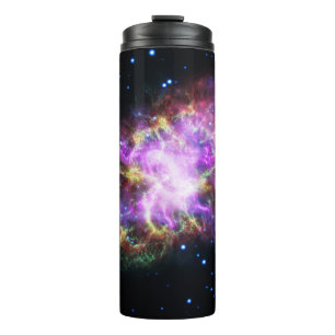 Crab Nebula Supernova Remnant Hubble Composite Thermal Tumbler