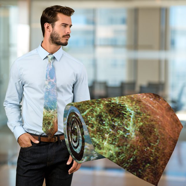 Crab Nebula Tie (Crab Nebula Neck Tie)