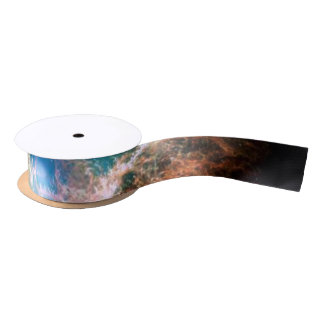 Crab Nebulae Space Astronomy Science Photo Satin Ribbon