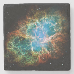 Crab Nebulae Space Astronomy Science Photo Stone Coaster