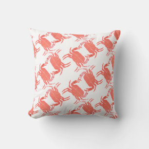 Crab Ocean Beach Sea Creature Cushion