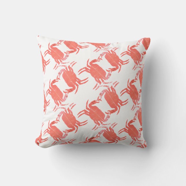 Crab Ocean Beach Sea Creature  Cushion (Front)