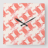 Crab Ocean Beach Sea Creature Pattern 