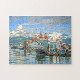 Crab Park Vancouver. Jigsaw Puzzle