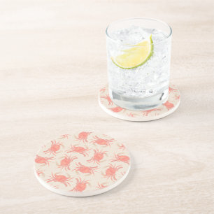 Crab - Peach Fuzz 2024 Coaster
