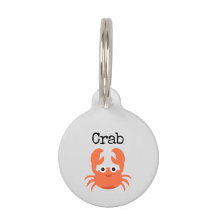 Crab Pet Tag