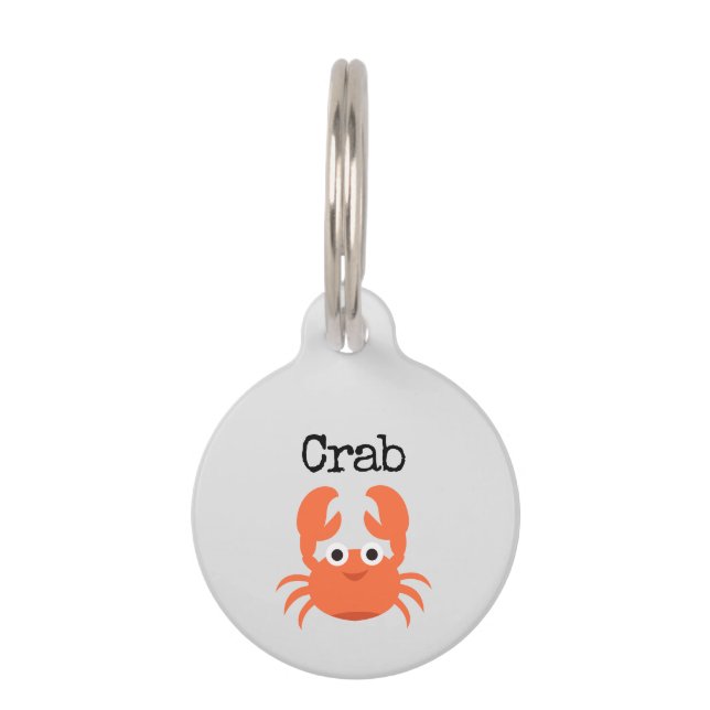 Crab Pet Tag (Front)