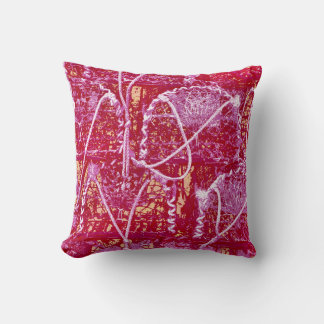 CRAB POTS ABSTRACT CUSHION