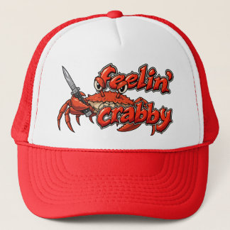 Crab Rage Feelin' Crabby Trucker Hat