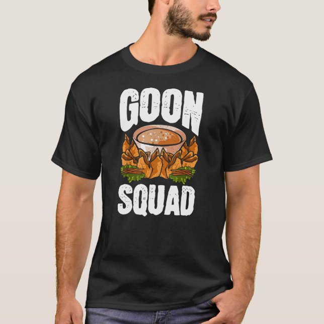 Crab Rangoon Lover Goon Squad Crab Rangoon T-Shirt (Front)