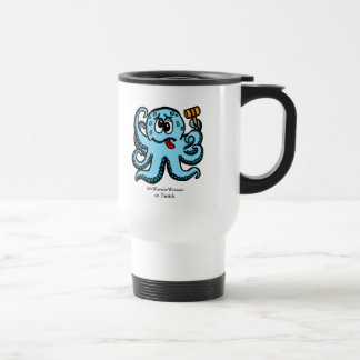Crab Royalty, Coffee, MeWarriorWoman on Twitch  Travel Mug