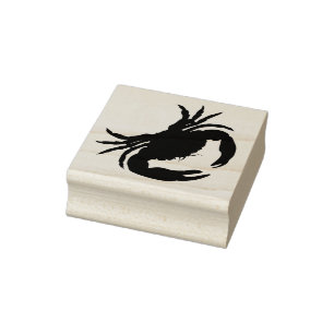 Crab Rubber Stamp