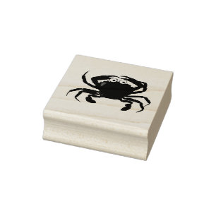 Crab Rubber Stamp