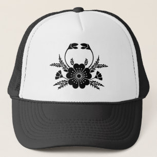 Crab-shaped cherry blossom (EDO) Trucker Hat