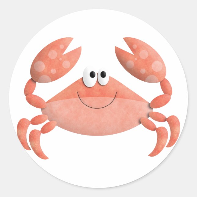 Crab Sticker (Front)
