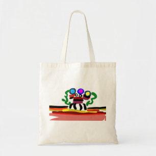 Crab summer jaggy tote bag