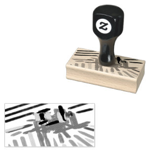 Crab  summer  rubber stamp