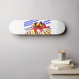 Crab  summer  skateboard