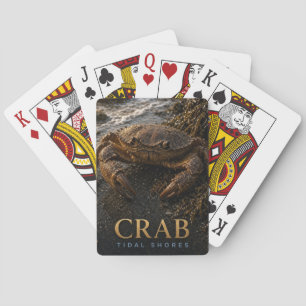 Crab Tidal Shores Wildlife ANIMAL Playing Cards