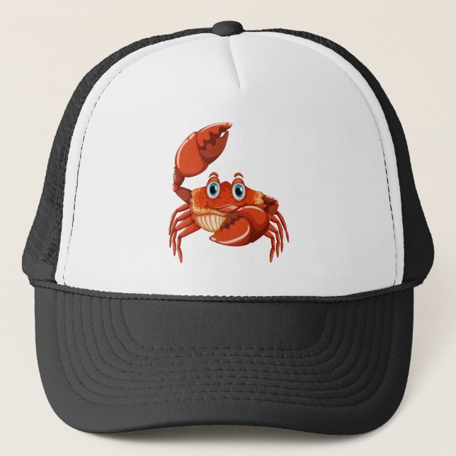 Crab Trucker Hat (Front)