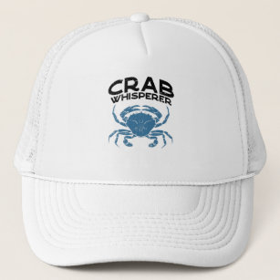 Crab Whisperer Vintage Crabbing Trucker Hat