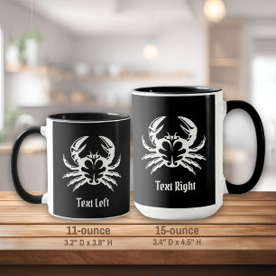 Crab White Mug
