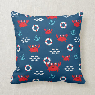 Crab with Lifebuoy Cushion